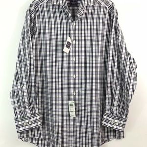 Cromwell & Sons Mens Button Front Cotton Shirt